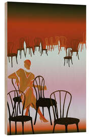 Tableau en bois Ballroom 1920s - Wadim Petunin