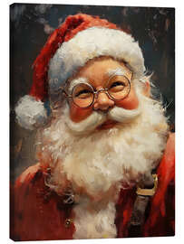 Canvas print Smiling Santa Claus