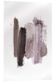 Acrylglasbild Beige Créme Kaffee - Studio Nahili