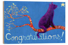Holzbild Congratulations! - Josh Byer