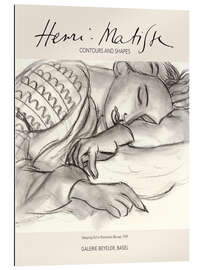 Quadro em plexi-alumínio Sleeping Girl in Romanian Blouse, 1939