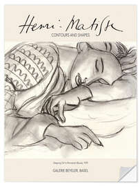 Sisustustarra Sleeping Girl in Romanian Blouse, 1939