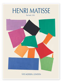 Plakat The Snail, 1953 - Henri Matisse