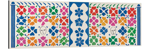 Alubild Large Decoration with Masks, 1953 II