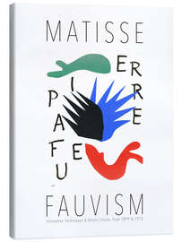 Leinwandbild Composition (Duthuit Nr. 17), Pierre à feu - Henri Matisse