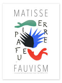 Billede Composition (Duthuit Nr. 17), Pierre à feu - Henri Matisse