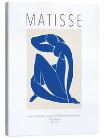 Obraz na płótnie I don't paint things - quote from Matisse - Henri Matisse