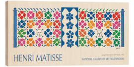 Holzbild Large Decoration with Masks, 1953 I - Henri Matisse