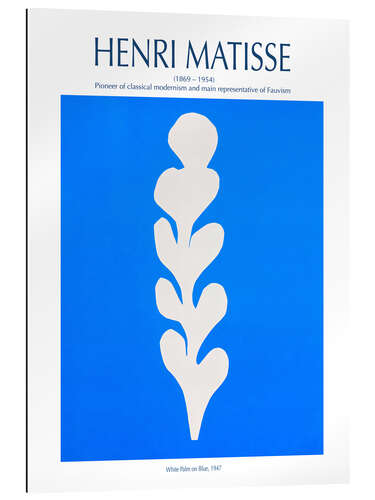 Gallery print White Palm on Blue, 1947