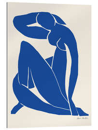 Cuadro de plexi-alu Blue Nude