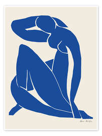 Wall print Blue Nude - Henri Matisse