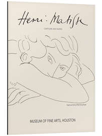 Magnettafel Head and Arms of Reclining Nude