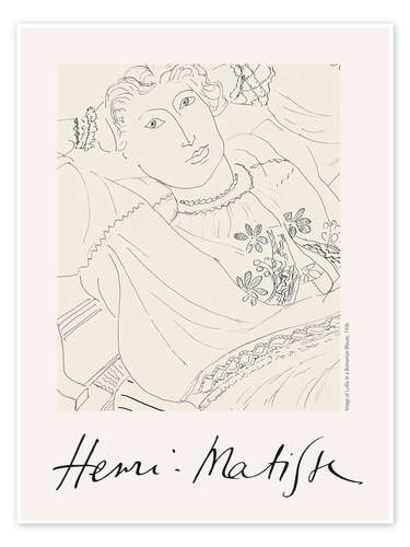 Poster Image of Lydia in a Romanian Blouse, 1936