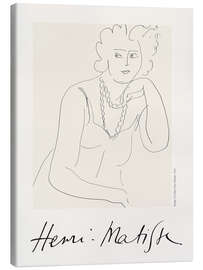 Obraz na płótnie Image of Collier Pour Femme, 1943 - Henri Matisse