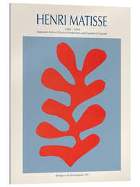 Gallery print Red Algae on Sky Blue Background, 1952