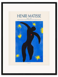 Impression artistique encadrée Icare, 1943 - Henri Matisse