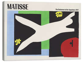 Leinwandbild The Swimmer in the Aquarium, 1947 - Henri Matisse