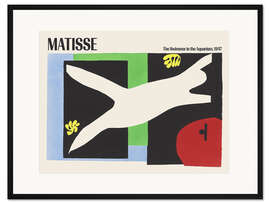 Gerahmter Kunstdruck The Swimmer in the Aquarium, 1947