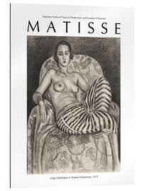 Quadro em plexi-alumínio Large Odalisque in Striped Pantaloons, 1925