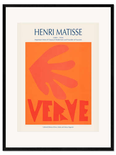 Framed art print Collected Editions of Verve II