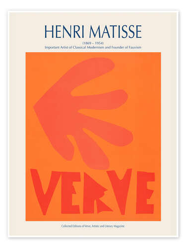 Poster Collected Editions of Verve II