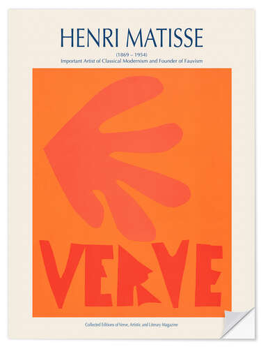 Selvklæbende plakat Collected Editions of Verve II