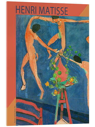 Obraz na szkle akrylowym Nasturtium and The Dance, 1912 II