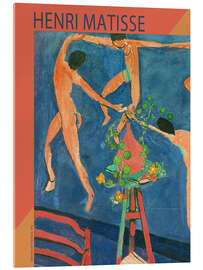 Obraz na szkle akrylowym Nasturtium and The Dance, 1912 II