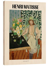 Wood print The Black Table, 1919