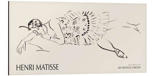 Aluminiumsbilde Dancer Resting, 1927