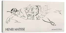 Canvas print Dancer Resting, 1927 - Henri Matisse