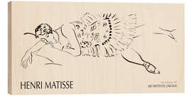 Wood print Dancer Resting, 1927 - Henri Matisse