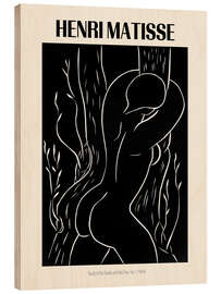 Wood print Study of the Nude and the Tree No 3, 1944 - Henri Matisse