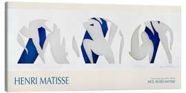 Obraz na płótnie Dance, grey, blue, white, 1935/36