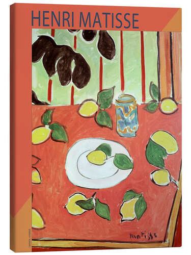 Tableau sur toile Lemons, undated