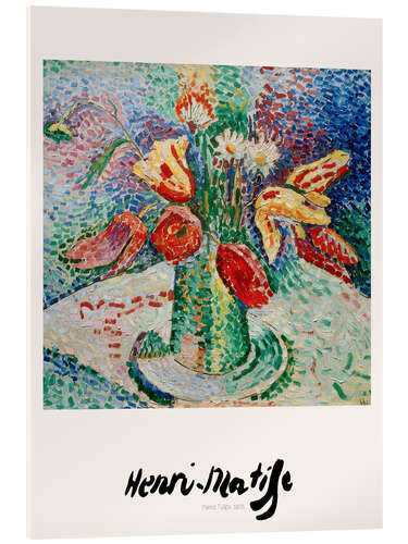 Obraz na szkle akrylowym Tulipes Perroquets (Parrot Tulips), 1905