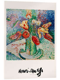 Obraz na szkle akrylowym Tulipes Perroquets (Parrot Tulips), 1905 - Henri Matisse