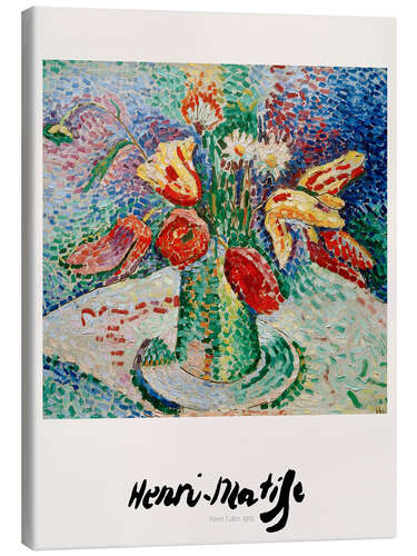 Canvas print Tulipes Perroquets (Parrot Tulips), 1905