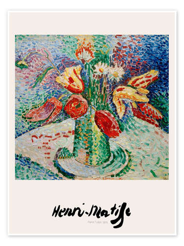 Plakat Tulipes Perroquets (Parrot Tulips), 1905