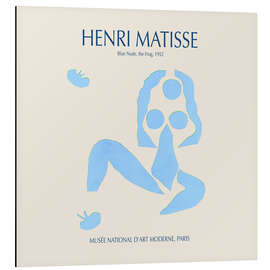 Quadro em alumínio Blue Nude, the frog, 1952 - Henri Matisse