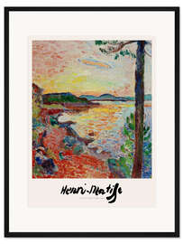 Gerahmter Kunstdruck The Gulf of Saint Tropez, 1904