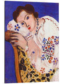 Quadro em alumínio Woman with Slavic Blouse, 1936