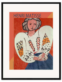 Gerahmter Kunstdruck The Romanian Blouse, 1940 II