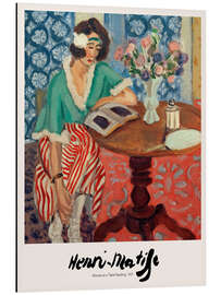 Magnettafel Woman at a Table Reading, 1921