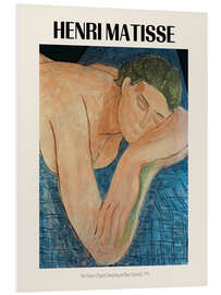 Hartschaumbild The Dream (Figure Sleeping on Blue Ground), 1935