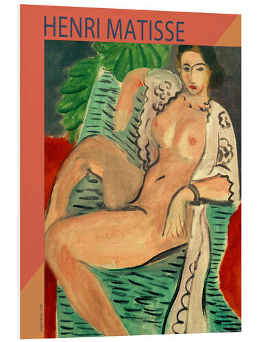 Hartschaumbild Draped Nude, 1936