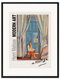 Plakat artystyczny premium w ramie The Window Shutters, 1919