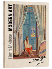 Wood print The Window Shutters, 1919