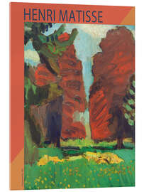 Acrylglasbild Purple Beeches, 1901 - Henri Matisse