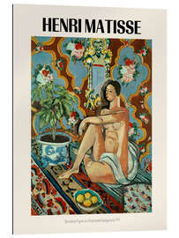 Stampa su plexi-alluminio Decorative Figure on Ornamental Background, 1927